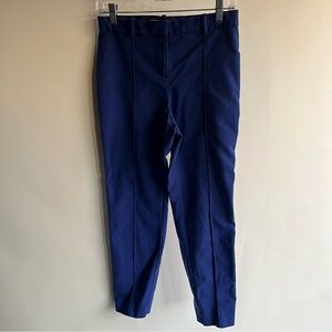 L.K. Bennett Dress Pants Trousers Blue Sz 6 EUC